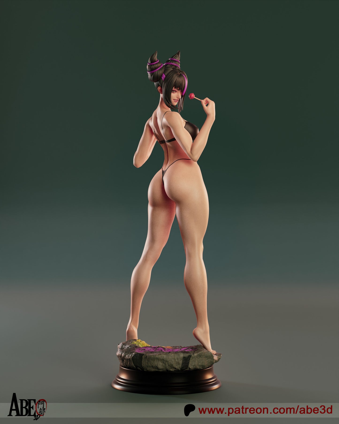 Juri Han (SF) Statue