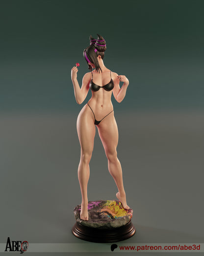 Juri Han (SF) Statue