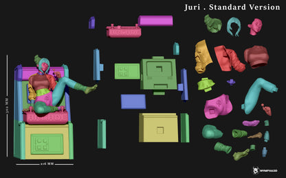 Juri Han Statue 3D-Printed Kit