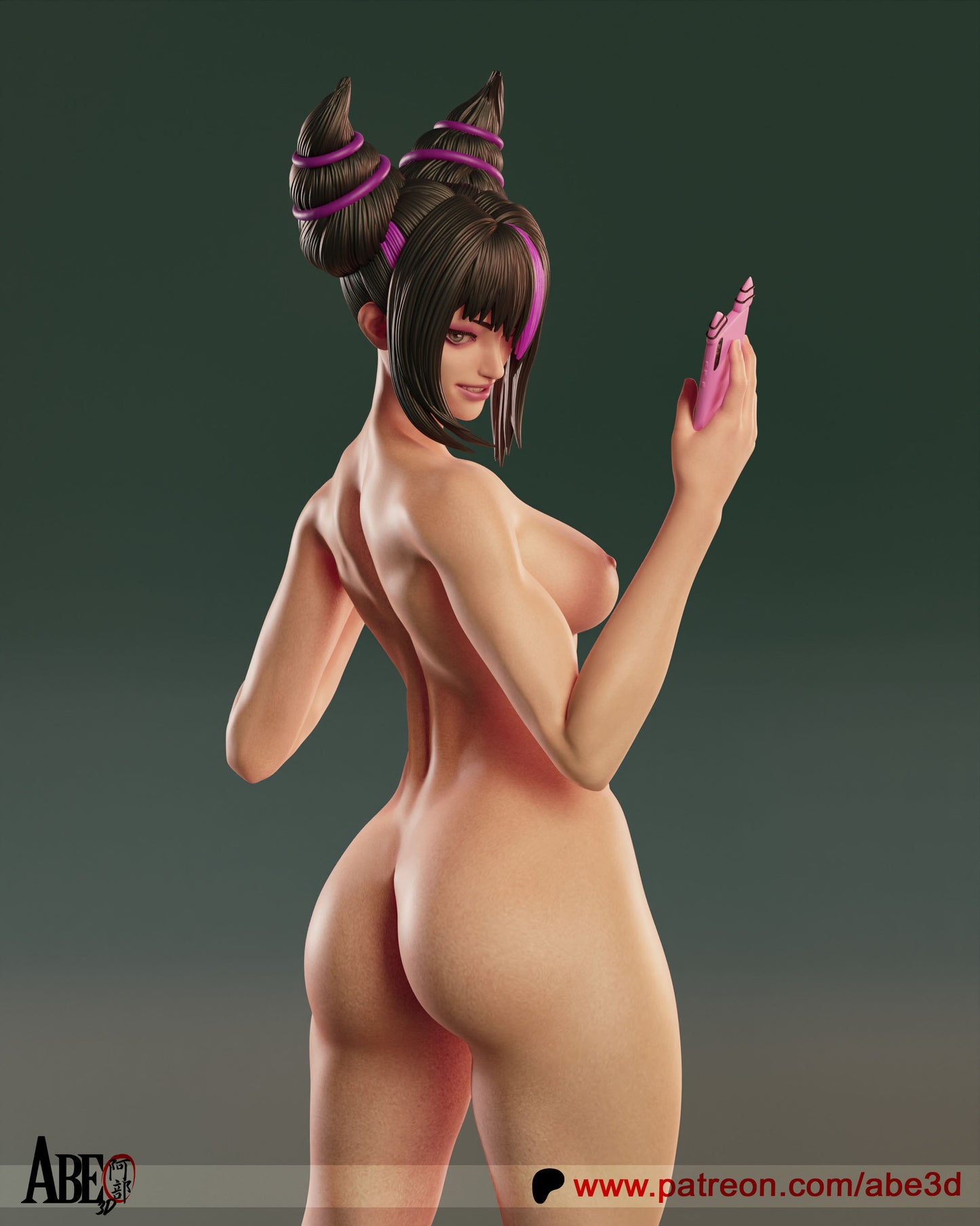 Juri Han (SF) Statue