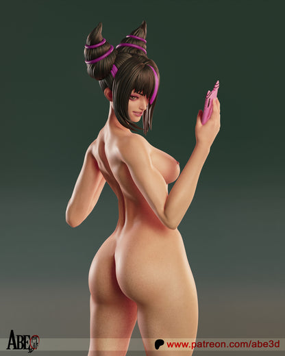 Juri Han (SF) Statue