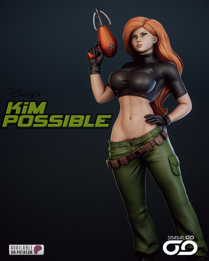 Kim Possible Statue
