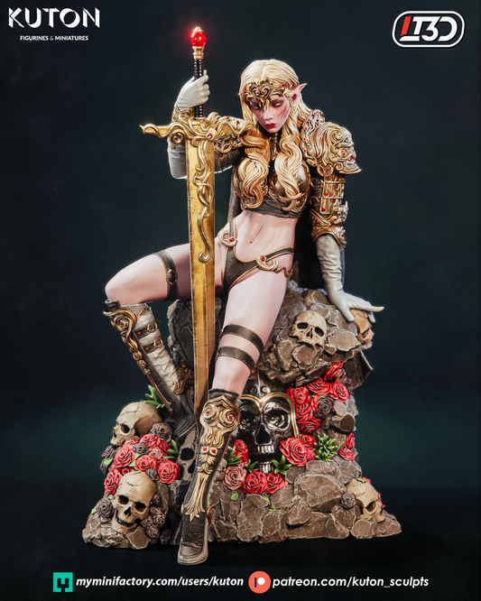 Kaelonor Statue 3D-Printed Kit