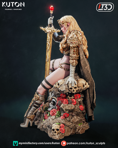 Kaelonor Statue 3D-Printed Kit