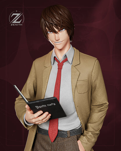 Light Yagami Statue 3D-Printed Kit
