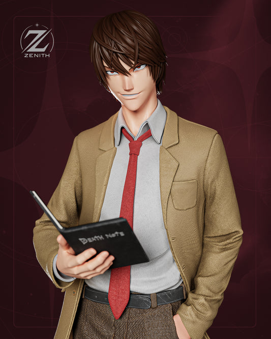 Light Yagami Statue 3D-Printed Kit