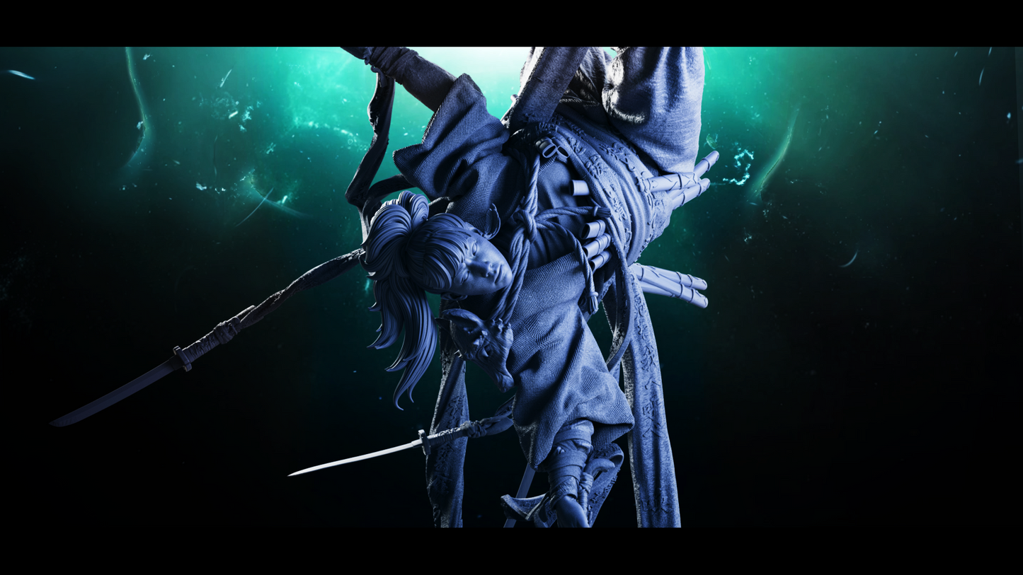 Kitsuhana - The Protector Of The Nine Paths Statue