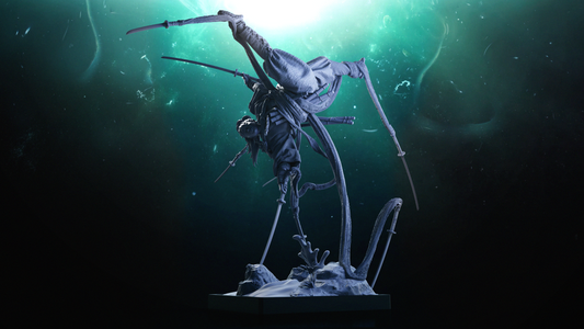 Kitsuhana - The Protector Of The Nine Paths Statue