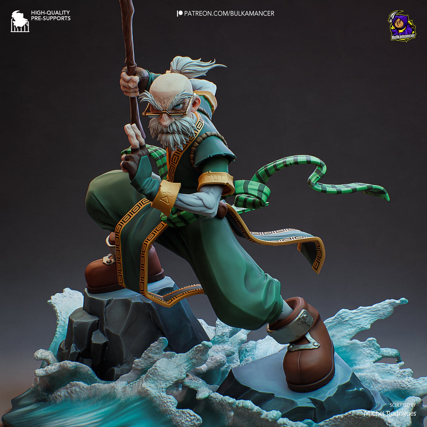 Knolan - Battle Chasers Statue