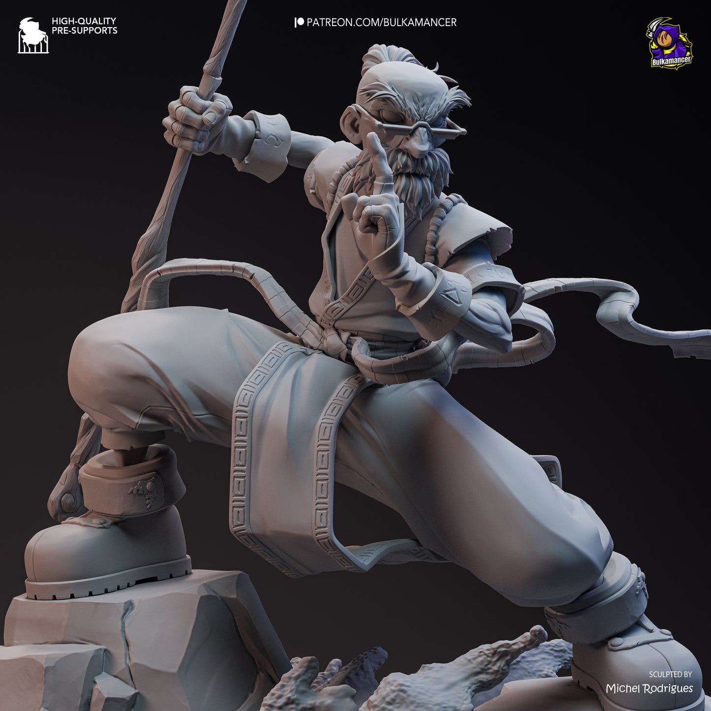 Knolan - Battle Chasers Statue