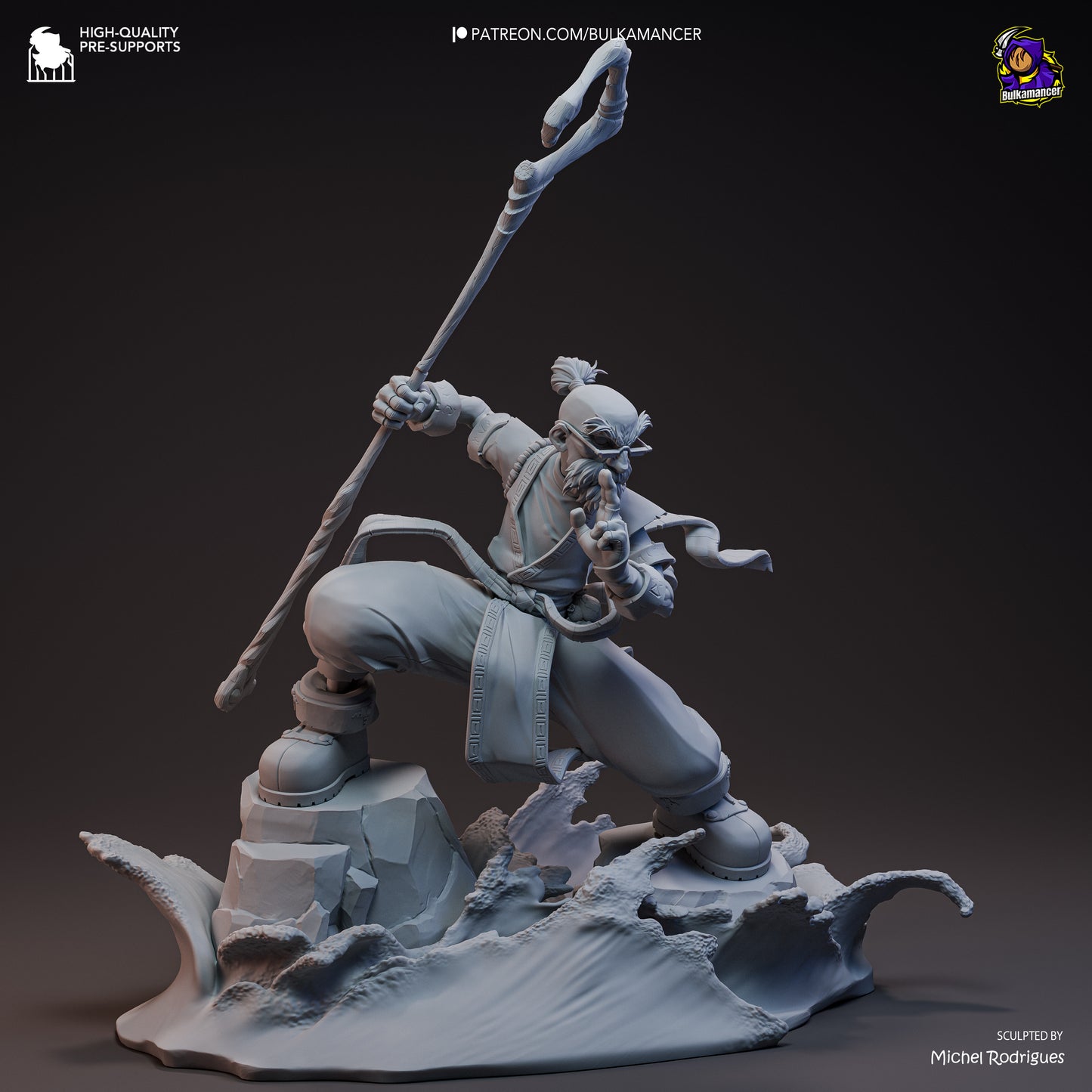 Knolan - Battle Chasers Statue