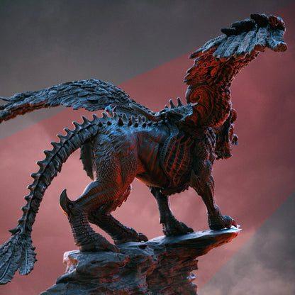 Kojiro - Panther Evolution Statue