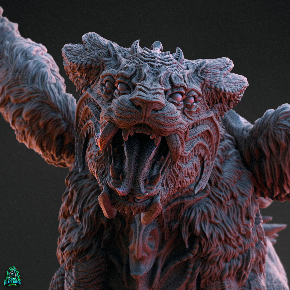 Kojiro - Panther Evolution Statue