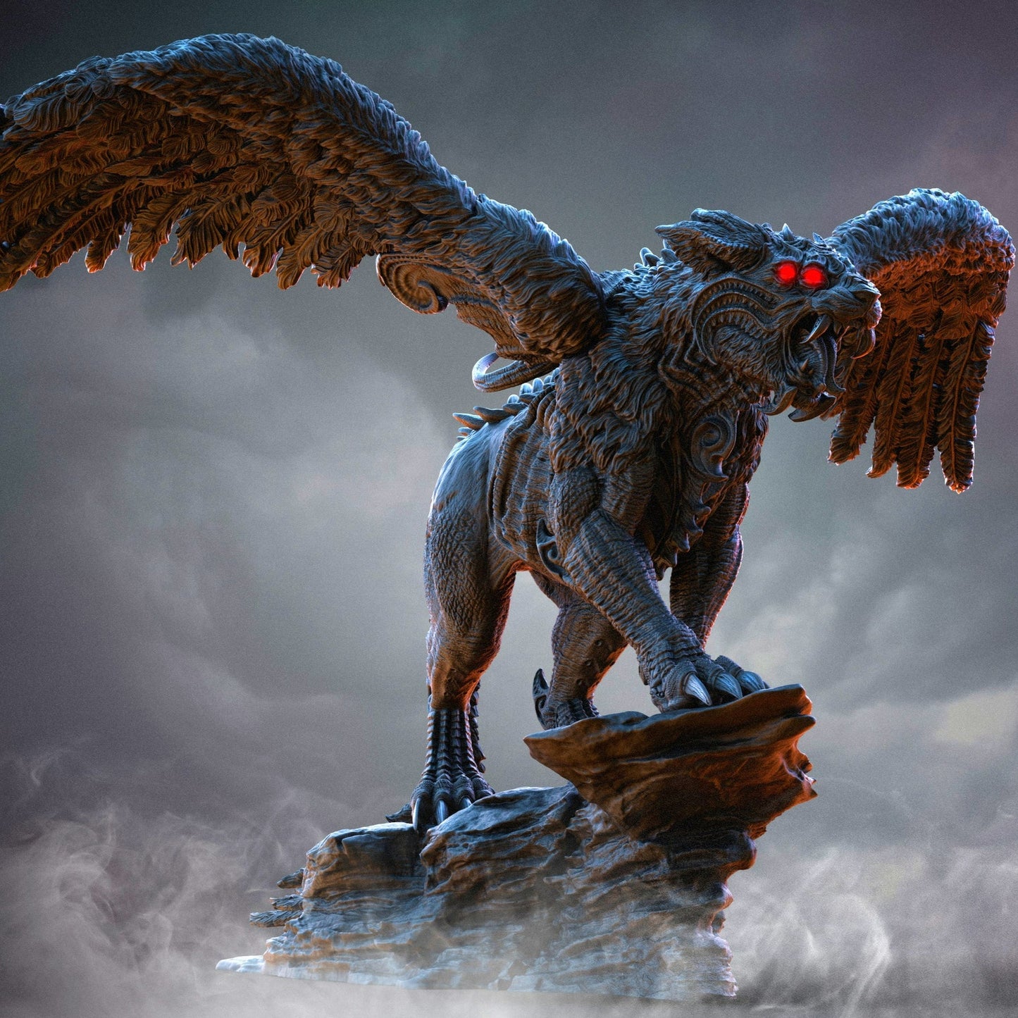 Kojiro - Panther Evolution Statue