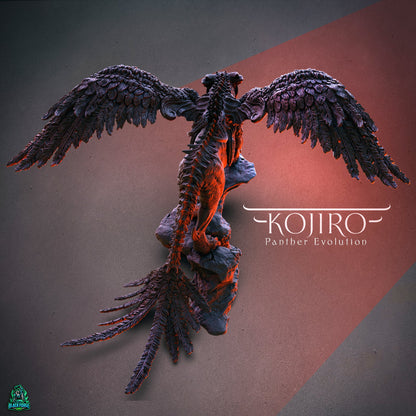 Kojiro - Panther Evolution Statue