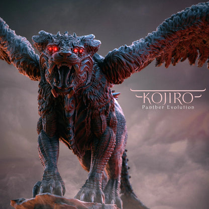 Kojiro - Panther Evolution Statue