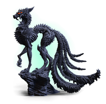 Kojiro - Fox Evolution Statue