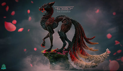 Kojiro - Fox Evolution Statue