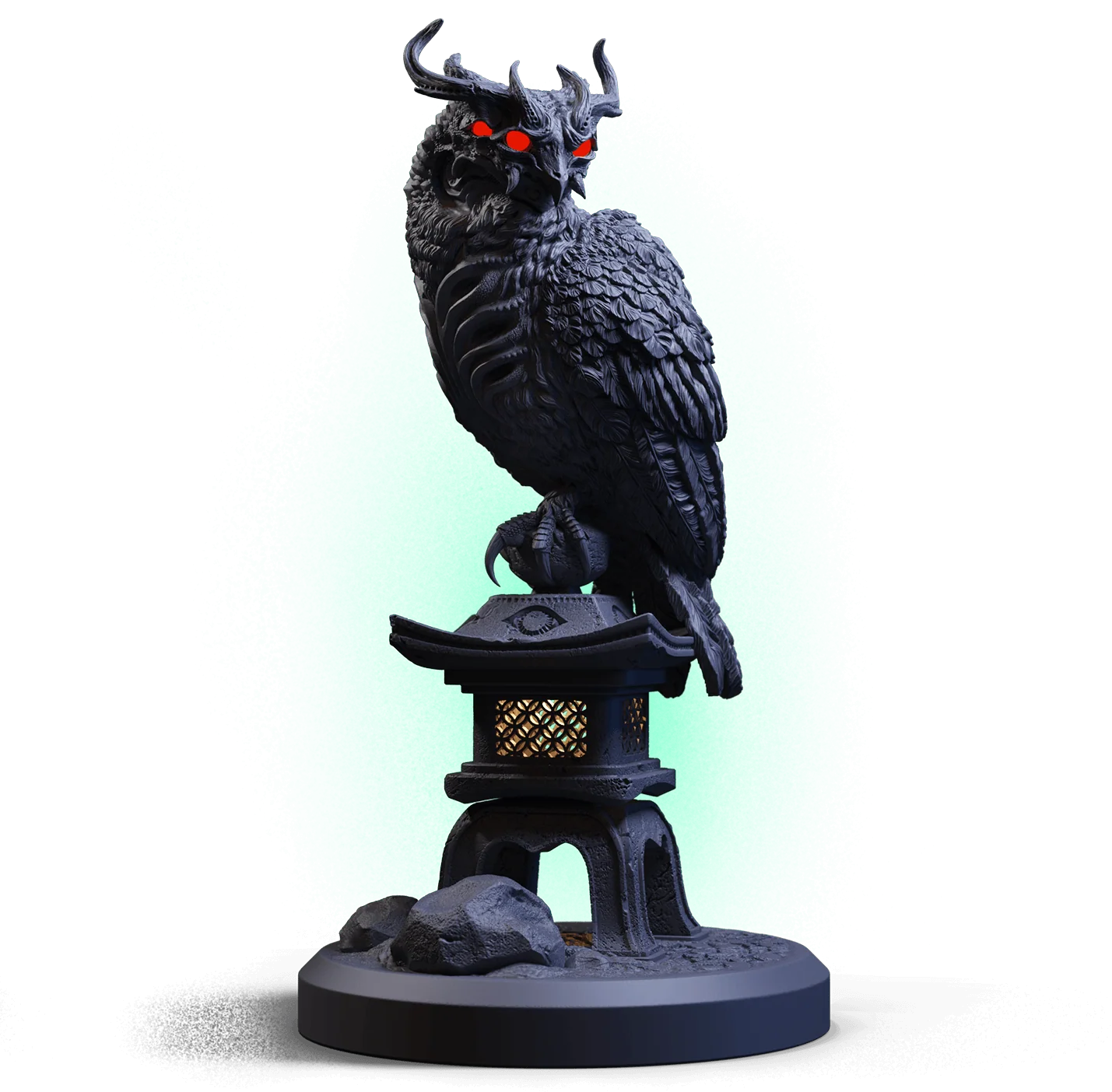 Kojiro - Owl Evolution Statue