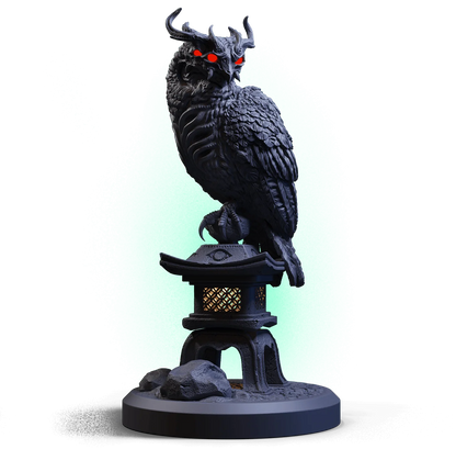 Kojiro - Owl Evolution Statue