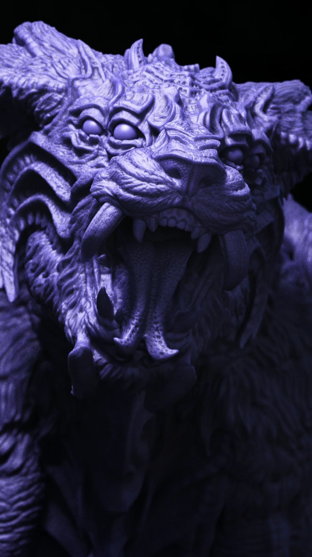 Kojiro - Panther Evolution Statue