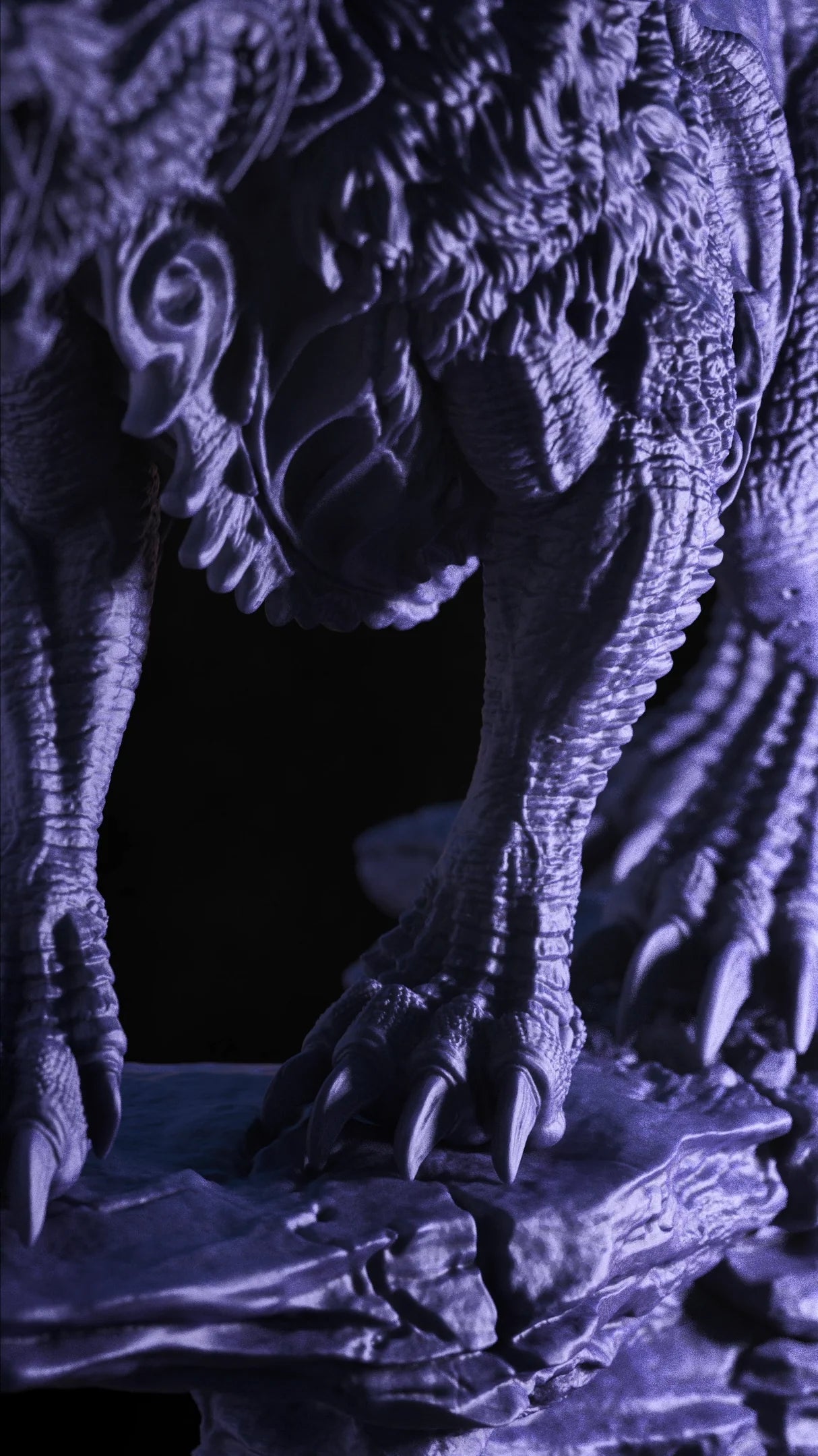 Kojiro - Panther Evolution Statue