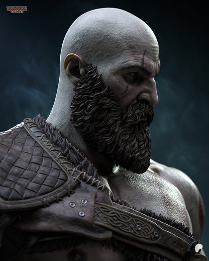 Kratos (2018) Statue 3D-Printed Kit