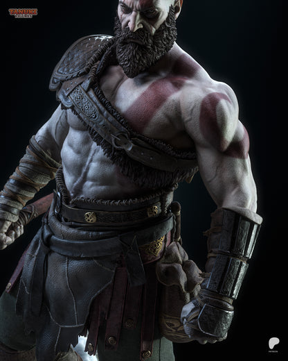 Kratos (2018) Statue 3D-Printed Kit