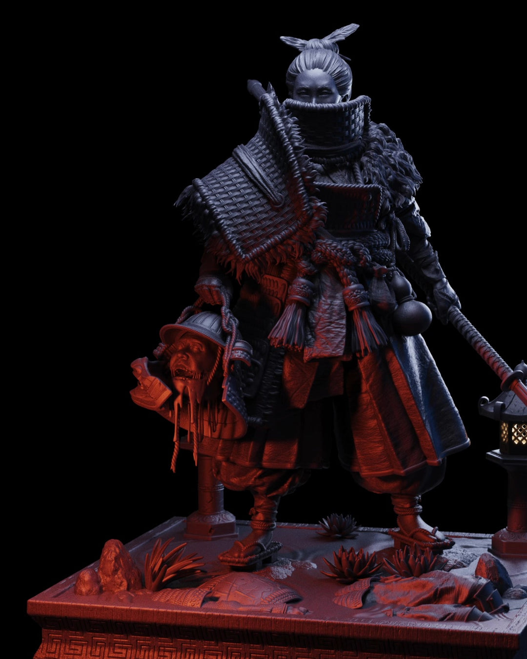 Kuchisake-Onna - The Scarlet Specter Statue