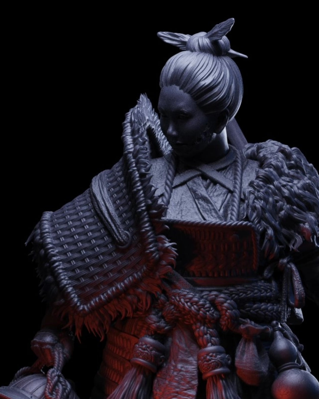 Kuchisake-Onna - The Scarlet Specter Statue