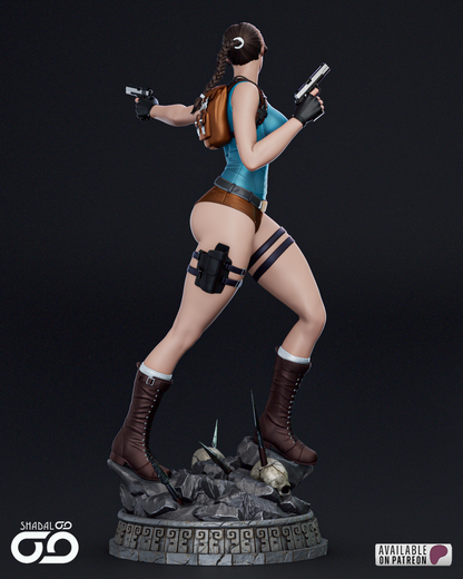 Lara Croft Statue