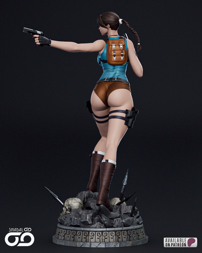 Lara Croft Statue