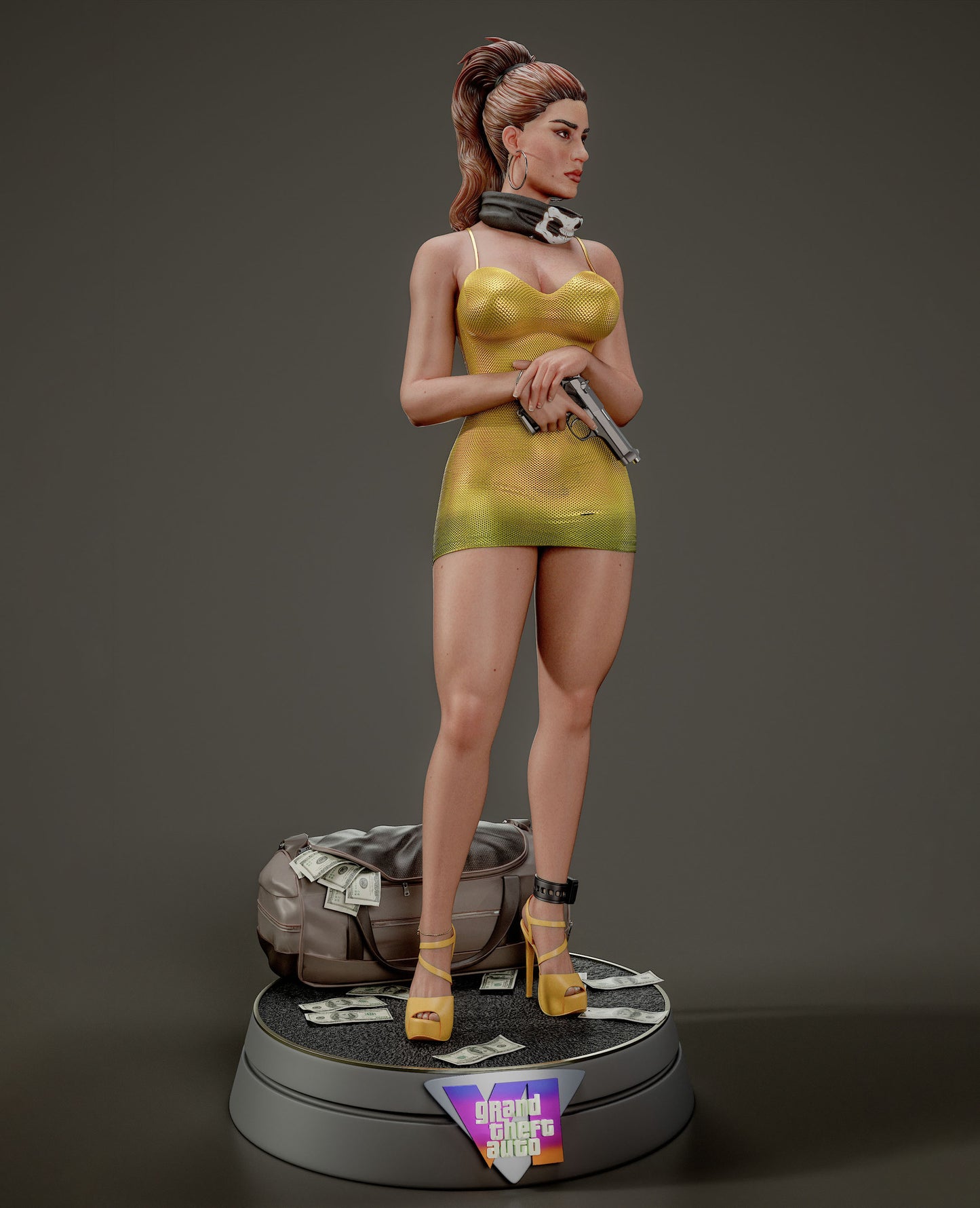 Lucia Caminos Statue