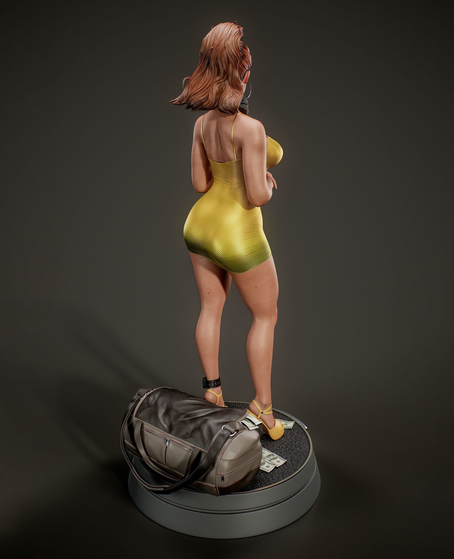 Lucia Caminos Statue