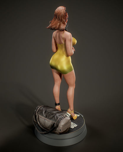 Lucia Caminos Statue