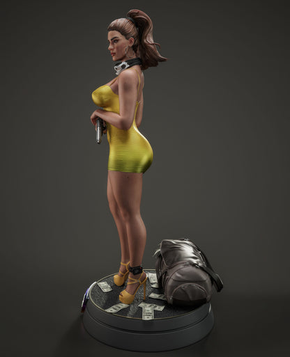 Lucia Caminos Statue