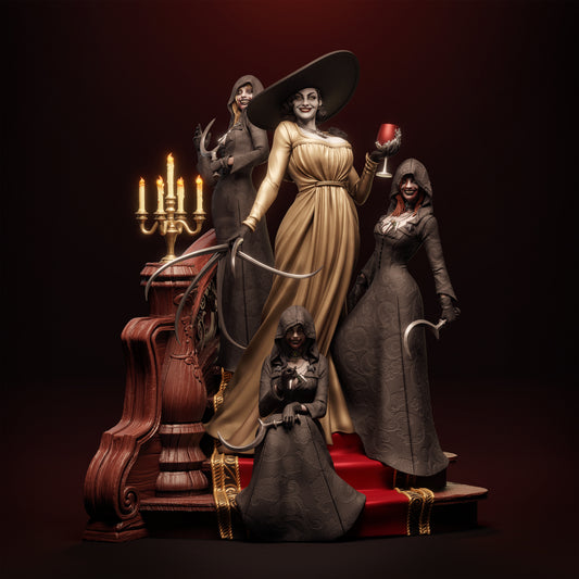 Lady Dimitrescu Statue