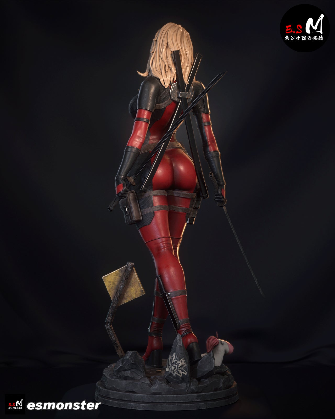 Lady Deadpool Statue