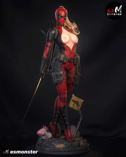 Lady Deadpool Statue