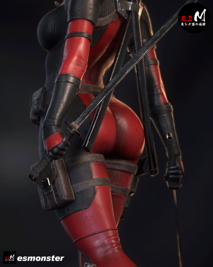 Lady Deadpool Statue