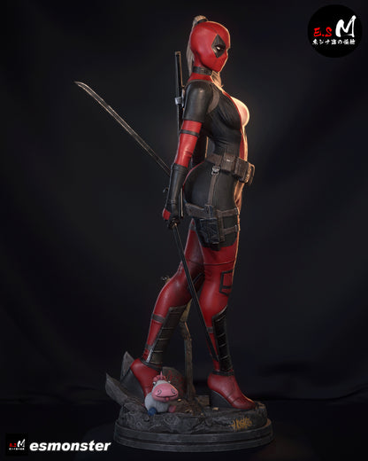 Lady Deadpool Statue
