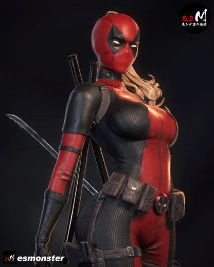 Lady Deadpool Statue