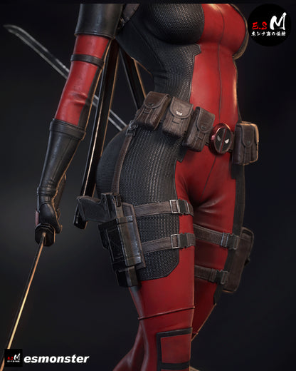 Lady Deadpool Statue