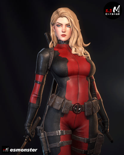 Lady Deadpool Statue