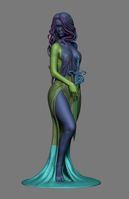 Lady Of The Lake Statue 3D-Printed Kit
