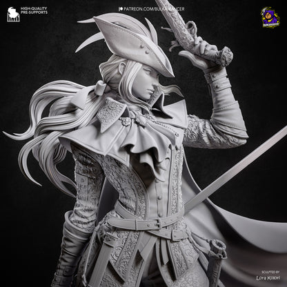 Lady Maria (Bloodborne) Statue 3D-Printed Kit