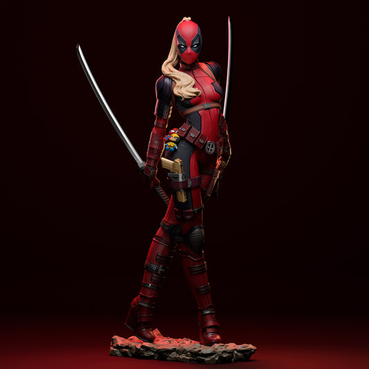 Lady Deadpool Statue