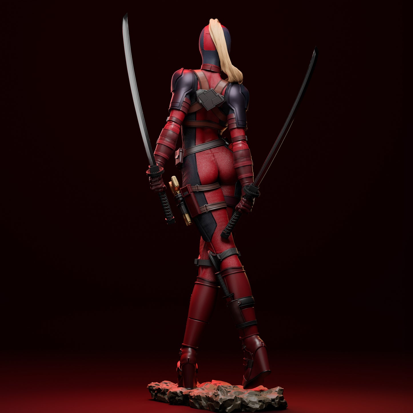 Lady Deadpool Statue