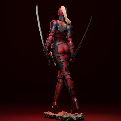 Lady Deadpool Statue