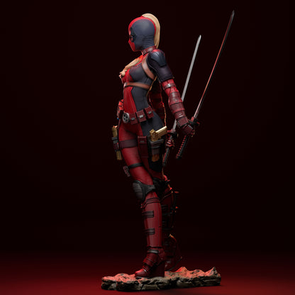 Lady Deadpool Statue